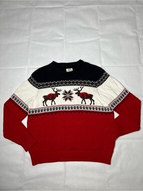 Men's‎ Festive Reindeer Crewneck Sweater
